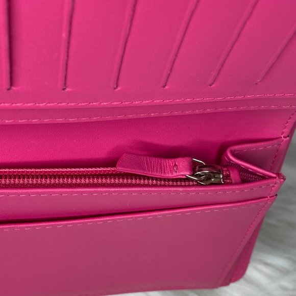 Chanel Quilted Lambskin Caviar Leather Wallet - Picture 12 of 16